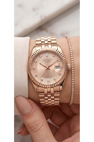 JG. Polo Club Jpc.0824 S03036D 4.290 Steel Rose Gold Women's Wristwatch