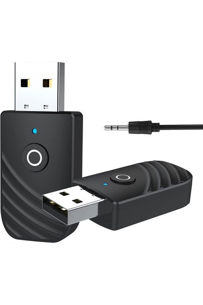 Generic محول بلوتوث USB، جهاز إرسال واستقبال بلوتوث 5.0 للكمبيوتر والتلفزيون ...