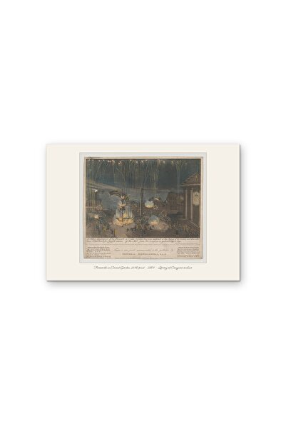 OEM Poster Carton 250g A4 Focuri de Artificii in Covent Garden 1690, Imprimar...