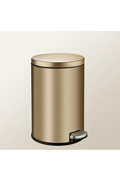 Generic Stainless Steel Pedal Bin,Classic Round Pedal Trash Can with Soft-Clo...