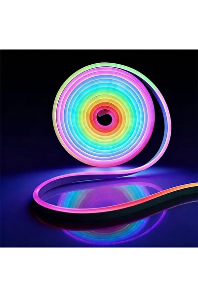 Generic RGB Neon Rope Light, 5V USB Bluetooth App Control,Timing Music Sync C...