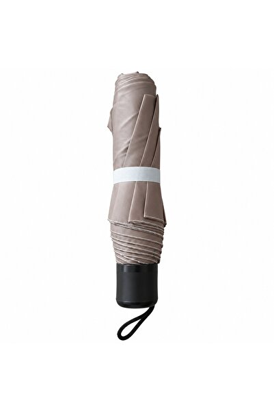 Marquise Folding Rain Umbrella 8 Ribs 97 cm Taupe UMB031