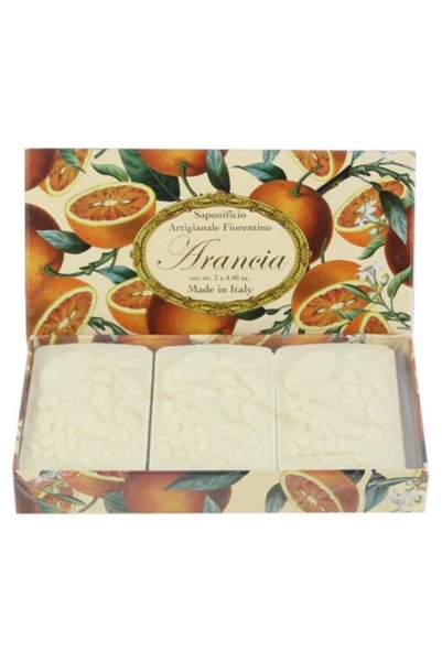 Saponificio Artigianale Fiorentino Set sapun Portocale 3?125 gr – Arancia