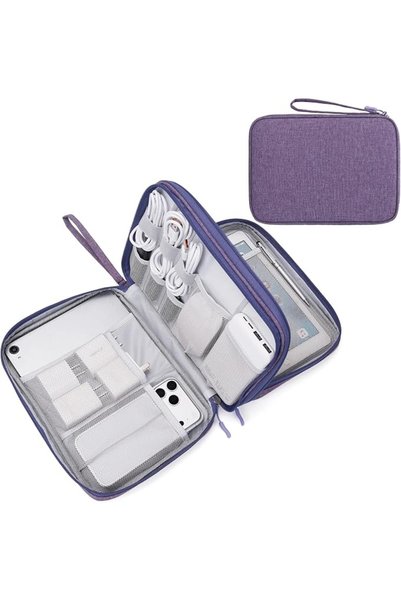 GENERAL FYY Electronic Organizer, Travel Cable Organizer Bag Pouch Electronic...
