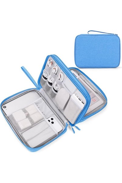 GENERAL FYY Electronic Organizer, Travel Cable Organizer Bag Pouch Electronic...