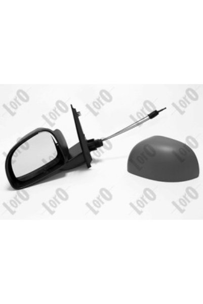 LORO Oglindă exterioară stânga convexă cu cablu Fiat Panda grunduită 735534266
