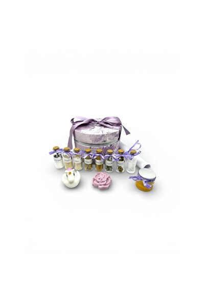 OEM Set mirodenii pentru prima baita cu nasii, cutie flori si funda
