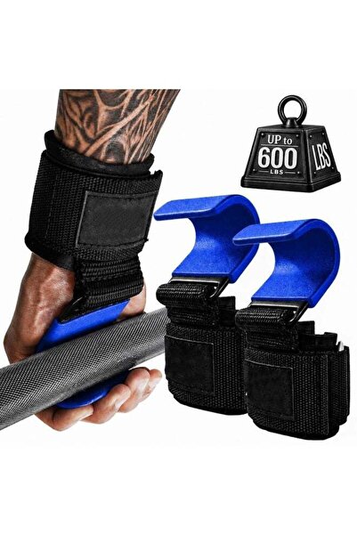 Arabest Weight Lifting Hooks for Deadlifts and Pull Ups,Heavy Duty Steel Gym ...