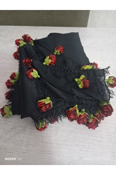 Cenk El işi iğne oyalı,gül oyalı yazma,eşarp