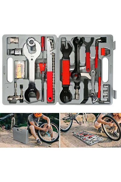 Arabest 44 Pcs Bike Repair Tool Kit with Carrying Case,Carbon Steel Bicycle M...