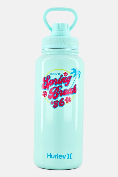 Hurley Insulated Water Bottle 900 ml, Turquoise