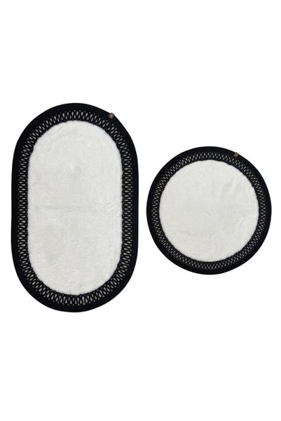 Comfort Craft مجموعة سجادة أرضية من سلسلة إكليبس مكونة من قطعتين بإطار من الج...