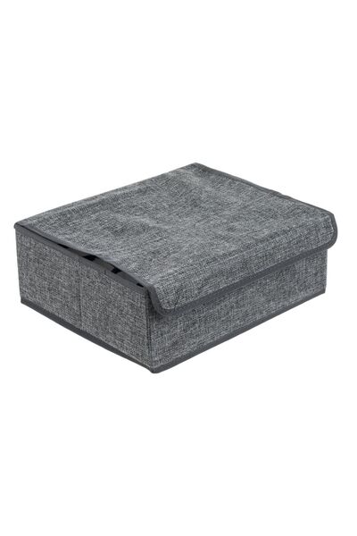 OEM Organizator Gri cu 16 Compartimente & Capac pentru Sertar 35x30x12.5cm