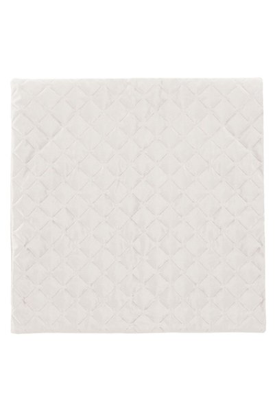 OEM Fata de Perna Decorativa de Iarna Ecru Velvet cu Model Romburi 45x43cm