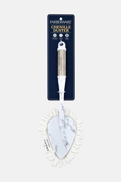 Farberware Chenille Duster, White