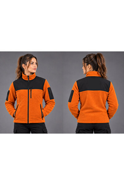 Teknik Soft Shell Polar Hırka 3 Cepli Anti-Pilling Tüylenme Yapmayan Tam Ferm...