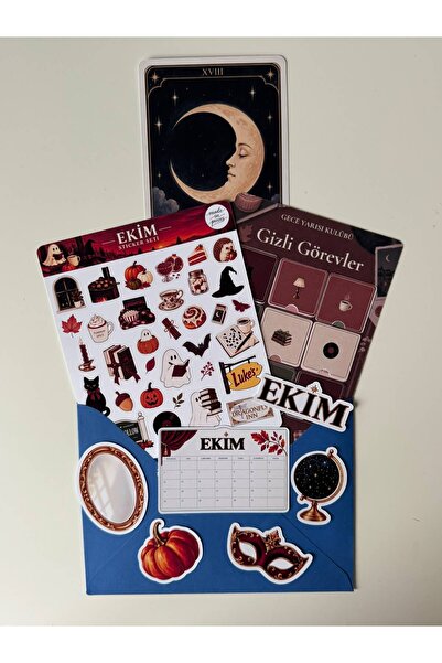 Ekim Sticker Kulübü - Aylık Sticker Kulübü