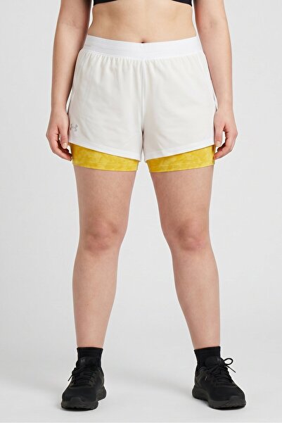 Under Armour Women Sportswear Fit Running Shorts, White
