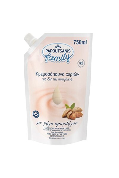 OEM Υγρό σαπούνι με γάλα αμυγδάλου Papoutsanis 750ml