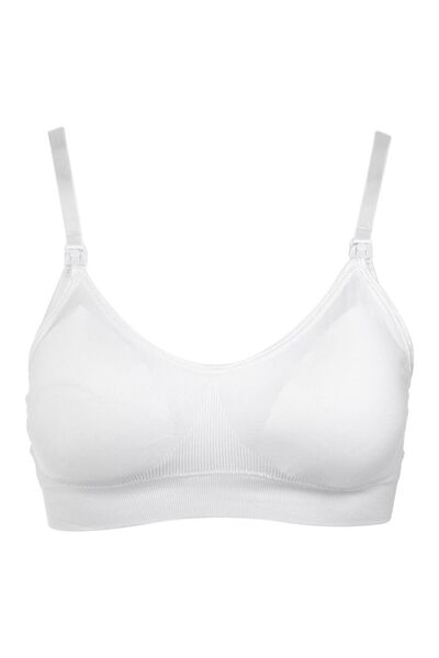 OEM White Seamless Maternity & Nursing Bra