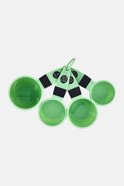 Cuisine Art 4 Pcs Measuring Cup, Green