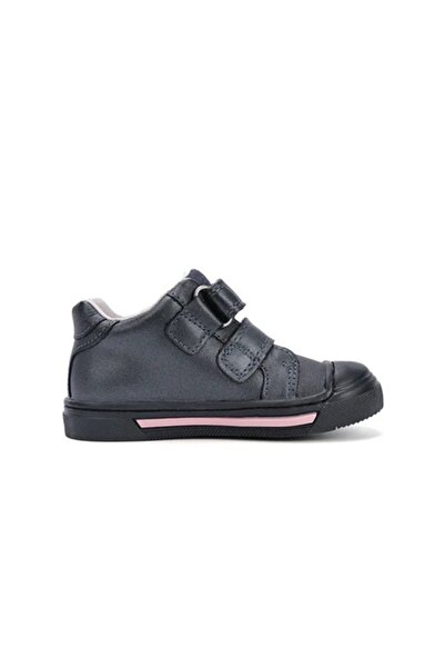 D.D.step Incaltaminte din piele supinate pentru copii, Black, DA03-5-2424A