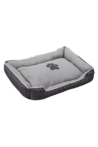 OEM Pat Dreptunghiular Gri Labuta pentru Caini 110x80x25cm