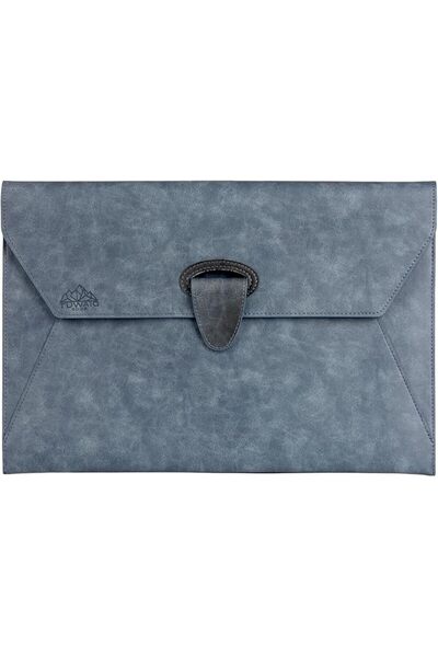 GENERAL Laptop Sleeve 13-14 Inch - Premium PU Leather Slim Protective Case wi...