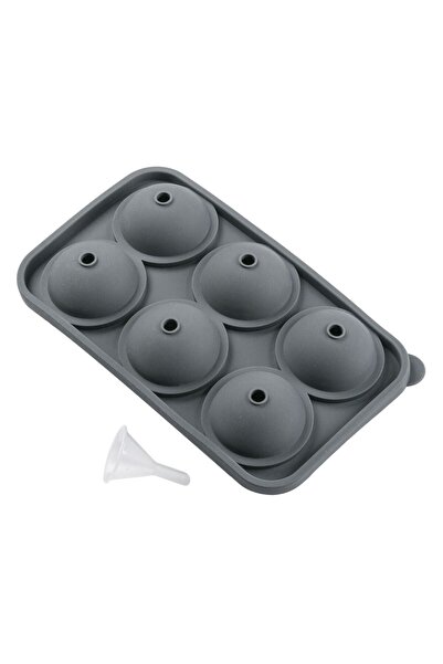 OEM Сива силиконова форма за сладолед 19.5x11x5 см