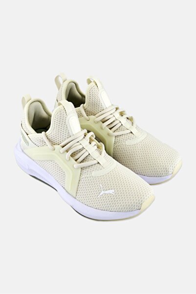 Puma Women Softride Enzo 5 Lace Up Running Shoes, Cream