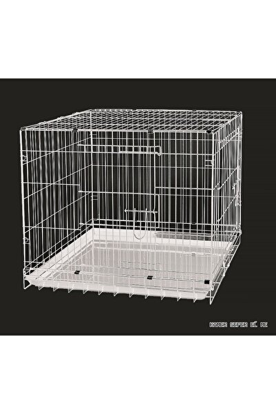 Dayang SHOPGPT Köpek Kafesi (205315) Beyaz 93x56.5x63.5