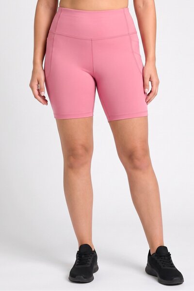 Under Armour Women Fitted Bike Shorts, Pink