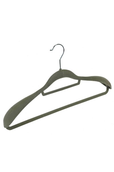 OEM Velvet Coat Hanger Grey 46x24cm