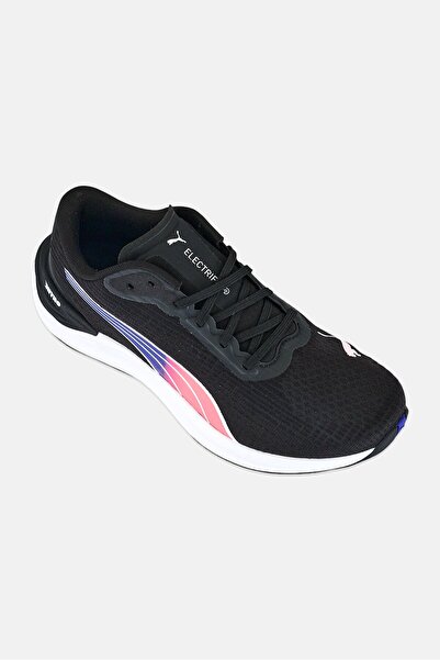 Puma Men Electrify NITRO 3 Lace Up Running Shoes, Black