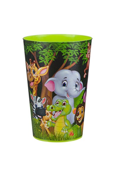 OEM Pahar din Plastic Animale Jungla 340ml
