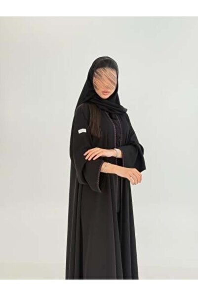 aljmal alraqi abaya عباية سلطانه بقماش انترنت كويتي بتطريز ناعم كم ضيق موف