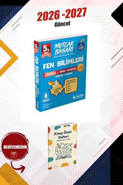 Muba Yayınları 5.Sınıf Fen Bilimleri Bağlam Temelli Fasikül + Soru Bankası 20...