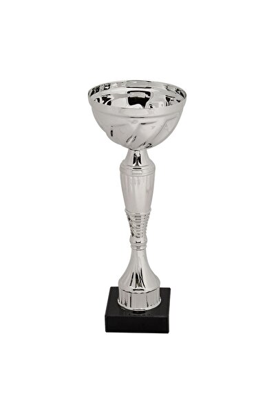 OEM Silver Trophy with Marble Stand 23cm