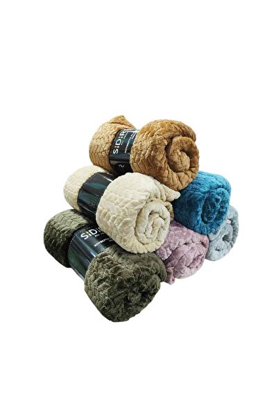 OEM Sidirela Κουβέρτα Fannel Zig-Zag 150x220cm – Fleece Blanket