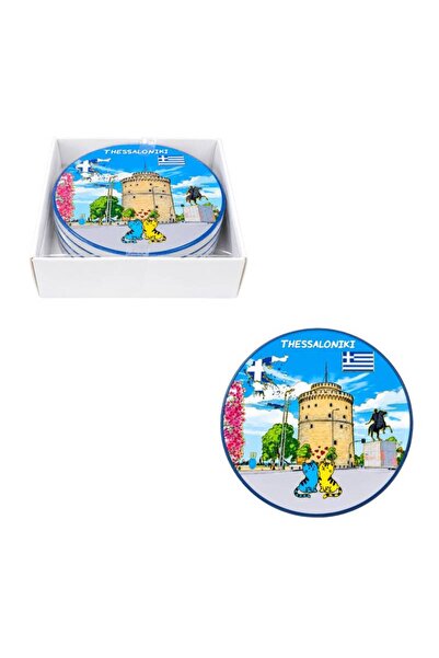 OEM Σετ σουβέρ Thessaloniki 4τμχ - Coaster set 4pcs