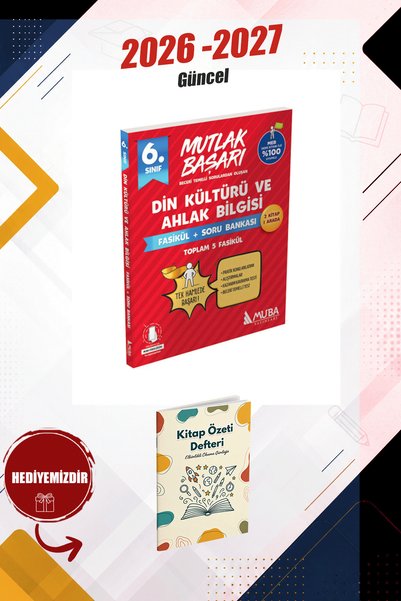 Muba Yayınları 6.Sınıf Din Kültürü ve Ahlak Bilgisi Bağlam Temelli Fasikül + ...
