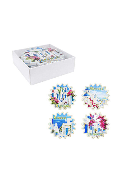 OEM Σετ σουβέρ Greece 4τμχ - Coaster set 4pcs