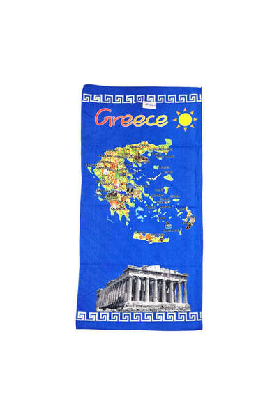 OEM Πετσέτα θαλάσσης Greece 140x70cm - Beach towel Greece