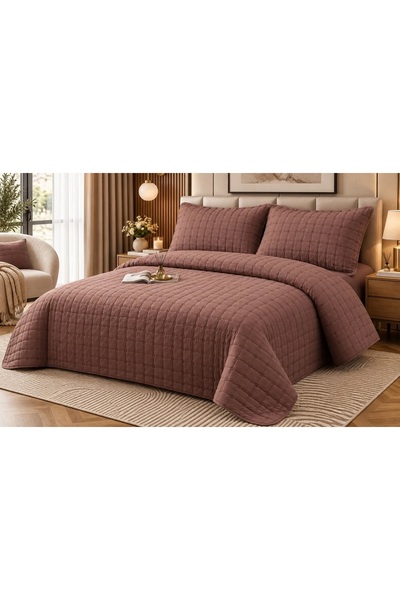 East Comfort Set Cuvertura pentru Pat Matrimonial 4 Piese Bumbac, Cearsaf cu ...