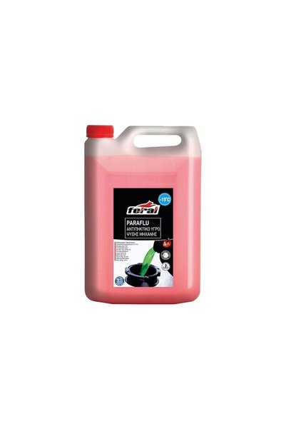 OEM Feral Paraflu Αντιπηκτικό Υγρό -15 ⁰ C 4L Κόκκινο - Red Engine Coolant An...