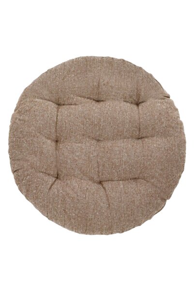 OEM Perna din Bumbac pentru Scaun Rotunda Maro Ø38x5cm