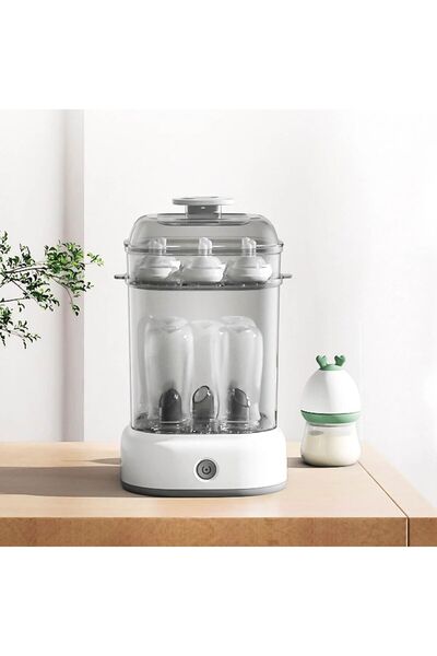 OEM Sterilizator Electric Biberoane cu 5 Pozitii 500 W - Honey Baby