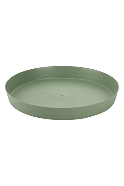 OEM Πλαστικό πιάτο γλάστρας λαδί Ø19x3cm