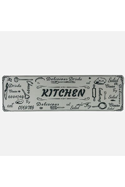 OEM Covoras de Bucatarie Antiderapant Gri „Kitchen” 150x47cm