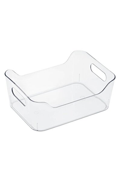 OEM Transparent Plastic Storage Box with Handles 1l
